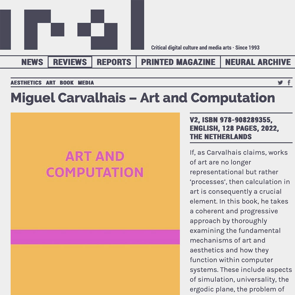 Art and Computation reviewed by Neural