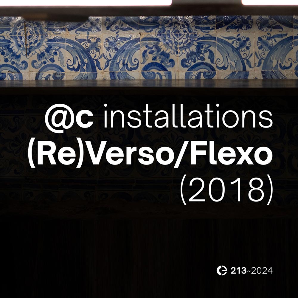 Installations: (Re)Verso/Flexo