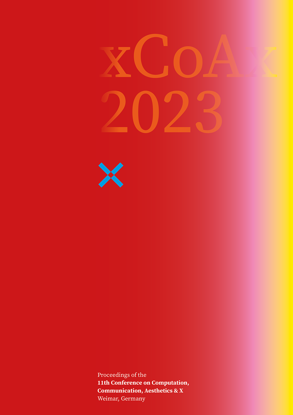 Proceedings of xCoAx 2023